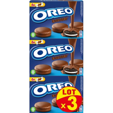 OREO Biscuits lot de 3 boîtes de 246g