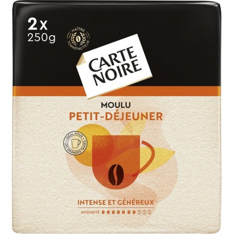 CARTE NOIRE Café moulu Petit Déjeuner 500g