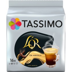 L'OR Dosettes de café absolu 16 dosettes