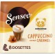 SENSEO Dosettes de café cappuccino caramel 8 dosettes