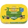 PARMENTIER Sardines à l'huile d'olive vierge extra bio 120g