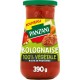 PANZANI Sauce bolognaise végétale 390g