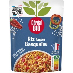 CEREAL BIO Riz basquaise végétarien repas express 260g
