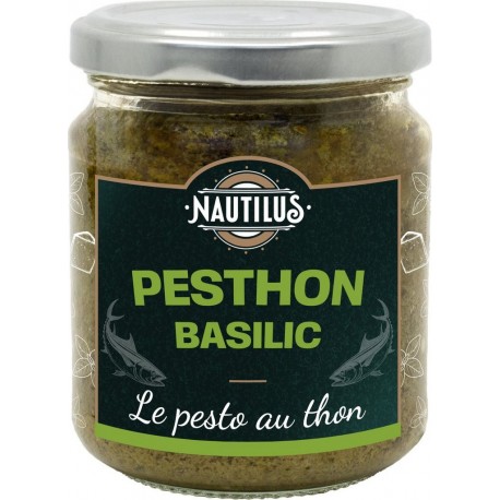 NAUTILUS Sauce Pesto au Thon Basilic 180g