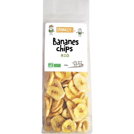 STANLEY Banane séchée chips Bio 250g