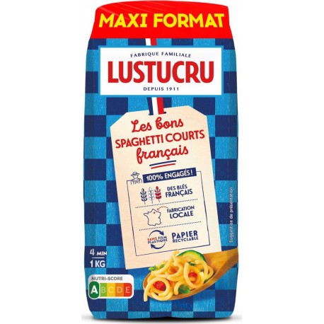 LUSTUCRU Spaghetti Courts 1Kg