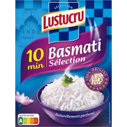 LUSTUCRU Riz Basmati Long 10 min 900g