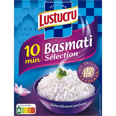 LUSTUCRU Riz Basmati Long 10 min 900g