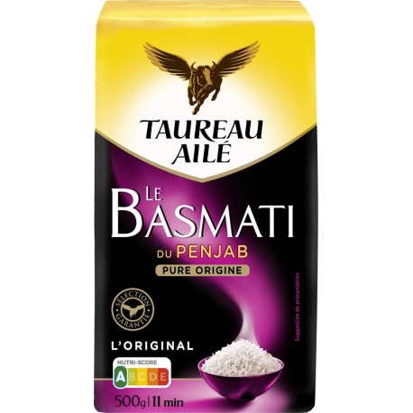TAUREAU AILE Riz Basmati Long 500g