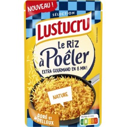 LUSTUCRU Riz A Poêler Doré 8 min 375g