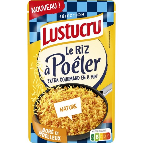 LUSTUCRU Riz A Poêler Doré 8 min 375g