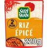 SUZI WAN Riz micro ondable épicé 220g