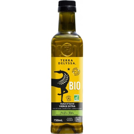 TERRA Huile d'Olive Vierge Extra Bio DELYSSA 75cl