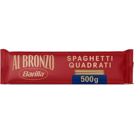 BARILLA Pâtes spaghetti quadrati al bronzo 500g