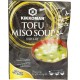 Kikkoman Soupe Miso Tofu Instantanée 3 Portions l'unité de 0.03Kg