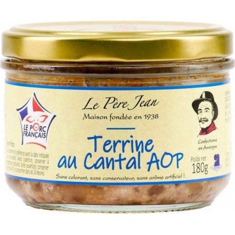 Terrine Au Cantal Aop Pot De 180g