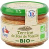 Terrine De Foie De Volaille Bio France Pot 180g l'unité de 0.18Kg