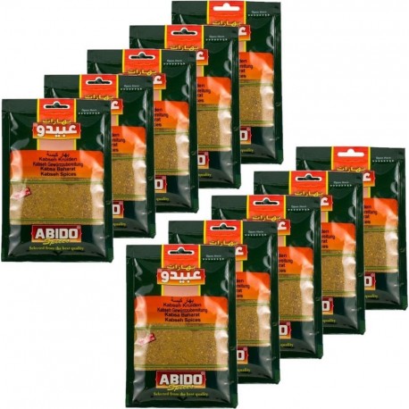 Abido Épices Kebsa les 10 unités de 0.05Kg
