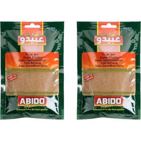 Abido Sept Épices les 2 unités de 0.05Kg