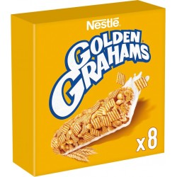 Nestlé Barres Céréales Golden Grahams Chocolat 8 barres