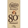 Nestlé Tablette de Chocolat Noir 80% la tablette de 170g