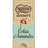 Nestlé Tablette de chocolat lait éclats d'amandes la tablette de 170g