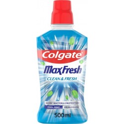 COLGATE Bain de Bouche Max Fresh Clean & Fresh 500ml