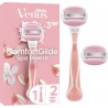 GILLETTE Rasoir Pour Femme Comfortglide Spa Breeze + 2 Recharges 1 manche et 2 recharges de lames