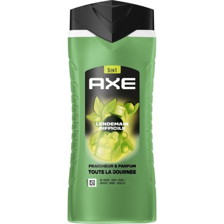 AXE Gel douche Homme Corps Cheveux Fraîcheur Parfum 24h Lendemain Difficile 400ml