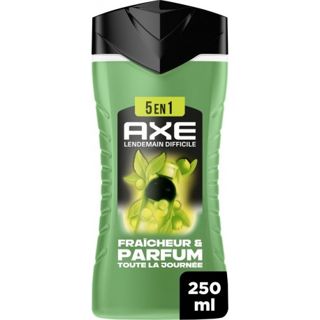 AXE Gel douche Homme Corps Cheveux Visage Fraîcheur Parfum Agrumes Lendemain Difficile 250ml