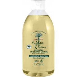 LE PETIT OLIVIER Savon Liquide Recharge Pur Marseille la recharge de 1L