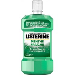 LISTERINE Bain de Bouche Menthe Fraîche 500ml