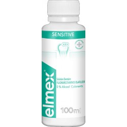 ELMEX Bain de bouche Dents Sensibles Protection Fluor 100ml