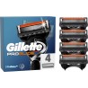GILLETTE Lame de rasoir Pour Homme Proglide 4 recharges de rasoir