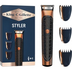 GILLETTE Rasoir Tondeuse Barbe Pour Homme 4 Accessoires King C Gillette Styler la tondeuse