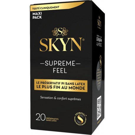 MANIX Préservatif Suprême Feel Sensation & confort supêmes 20 préservatifs