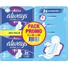 ALWAYS Serviettes Hygiéniques avec Ailettes Ultra Day Taille 2 lot de 2 paquets de 26 serviettes