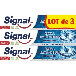 SIGNAL Dentifrice Extra Fraîcheur Intense lot de 3 dentifrices de 75ml