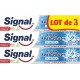 SIGNAL Dentifrice Blancheur Extra Fraîcheur lot de 3 dentifrices de 75ml