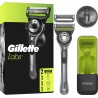 GILLETTE Rasoir Pour Homme Exfoliant Chauffant Technologie Flexdisc Labs 5 produits