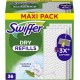 SWIFFER Lingettes Pour Balai Attrape Poussière Sols Propre et Frais 36 lingettes
