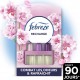 FEBREZE Désodorisant Recharge Electrique Fleur Naissante lot de 3 désodorisants