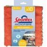 SPONTEX Lavette microfibre multi-usages toutes surfaces 10 lavettes