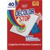 DECOLOR STOP Lingettes Protection Couleurs 40 pièces