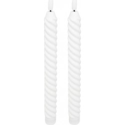 Atmosphera Lot De 2 Bougies Batons Twist Aloe Blanc 115g