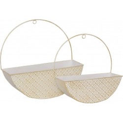 Atmosphera 2 Jardinières Suspendues Tino H29.5 Et H34cm