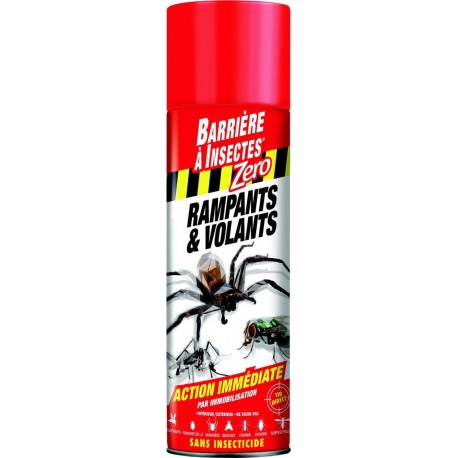 BARRIERE A INSECTES Insecticide rampants et volants l'aérosol