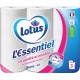 LOTUS Essuie-Tout Blanc L'essentiel 3 rouleaux