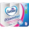 LOTUS Essuie-Tout Blanc L'essentiel 3 rouleaux