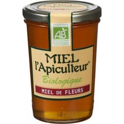 Miel l'Apiculteur MIEL DE FLEURS LIQUIDE BIO 500g